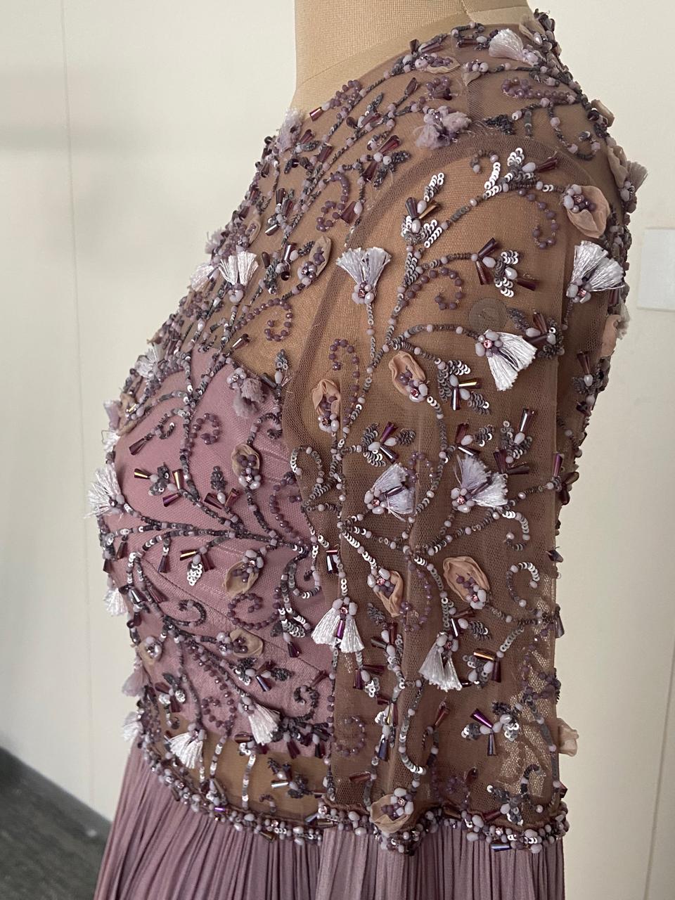 Mahima Mahajan Mauve Embellished Gown