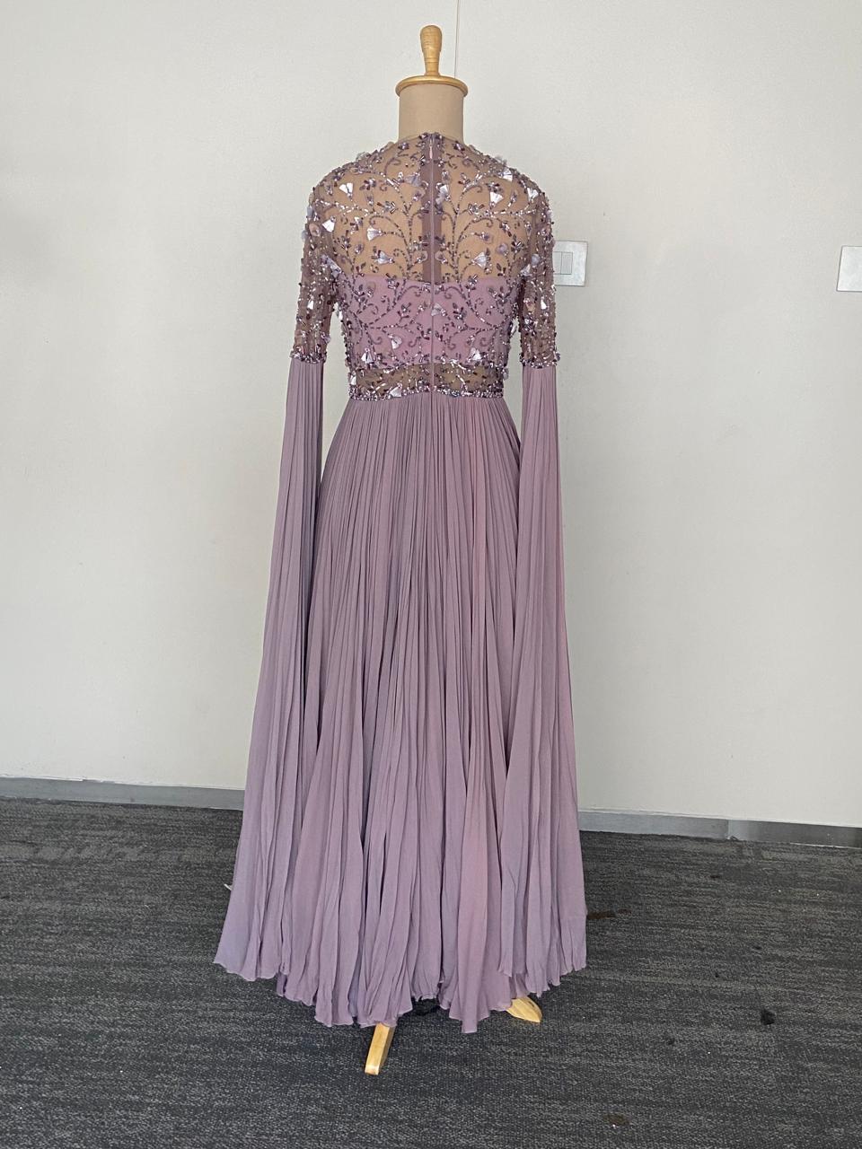 Mahima Mahajan Mauve Embellished Gown