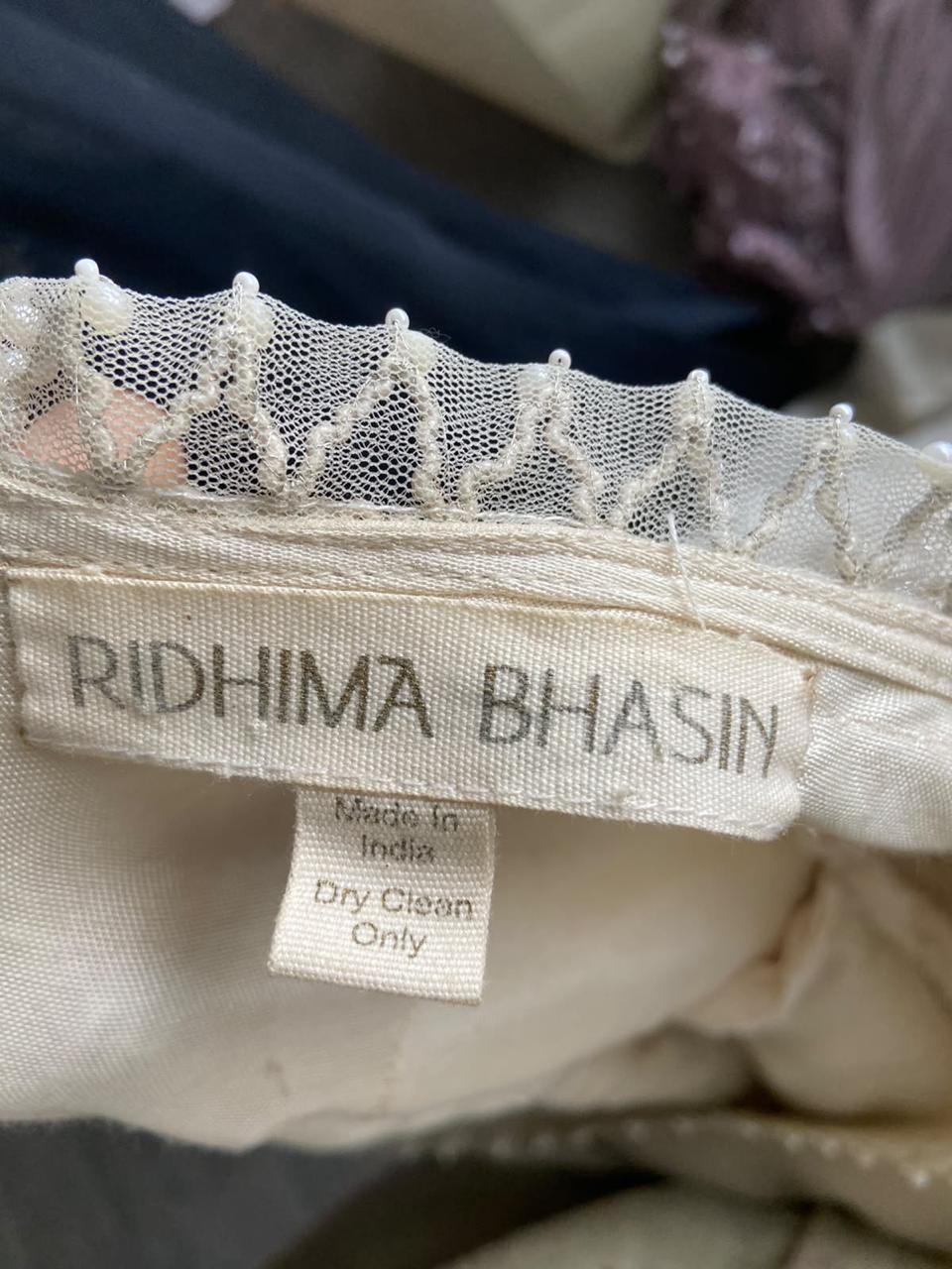 Ridhima Bhasin Embroidered Gown with Jacket