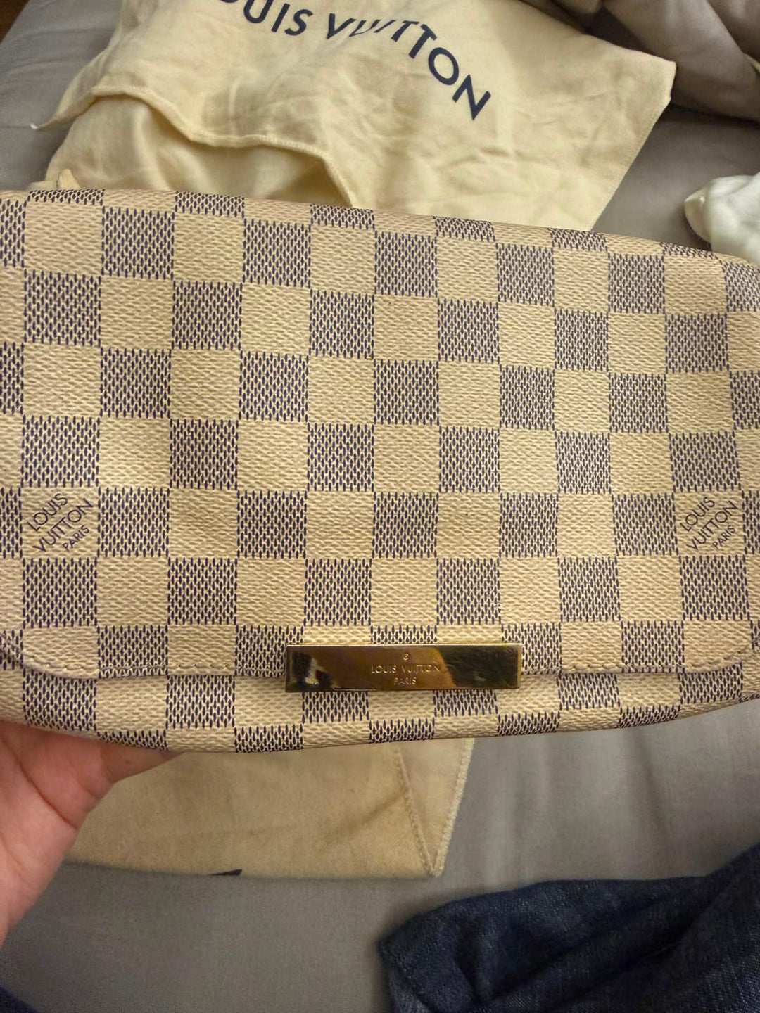 Louis Vuitton Damier Azur Favorite bag