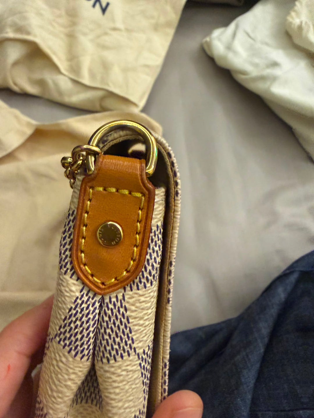 Louis Vuitton Damier Azur Favorite bag