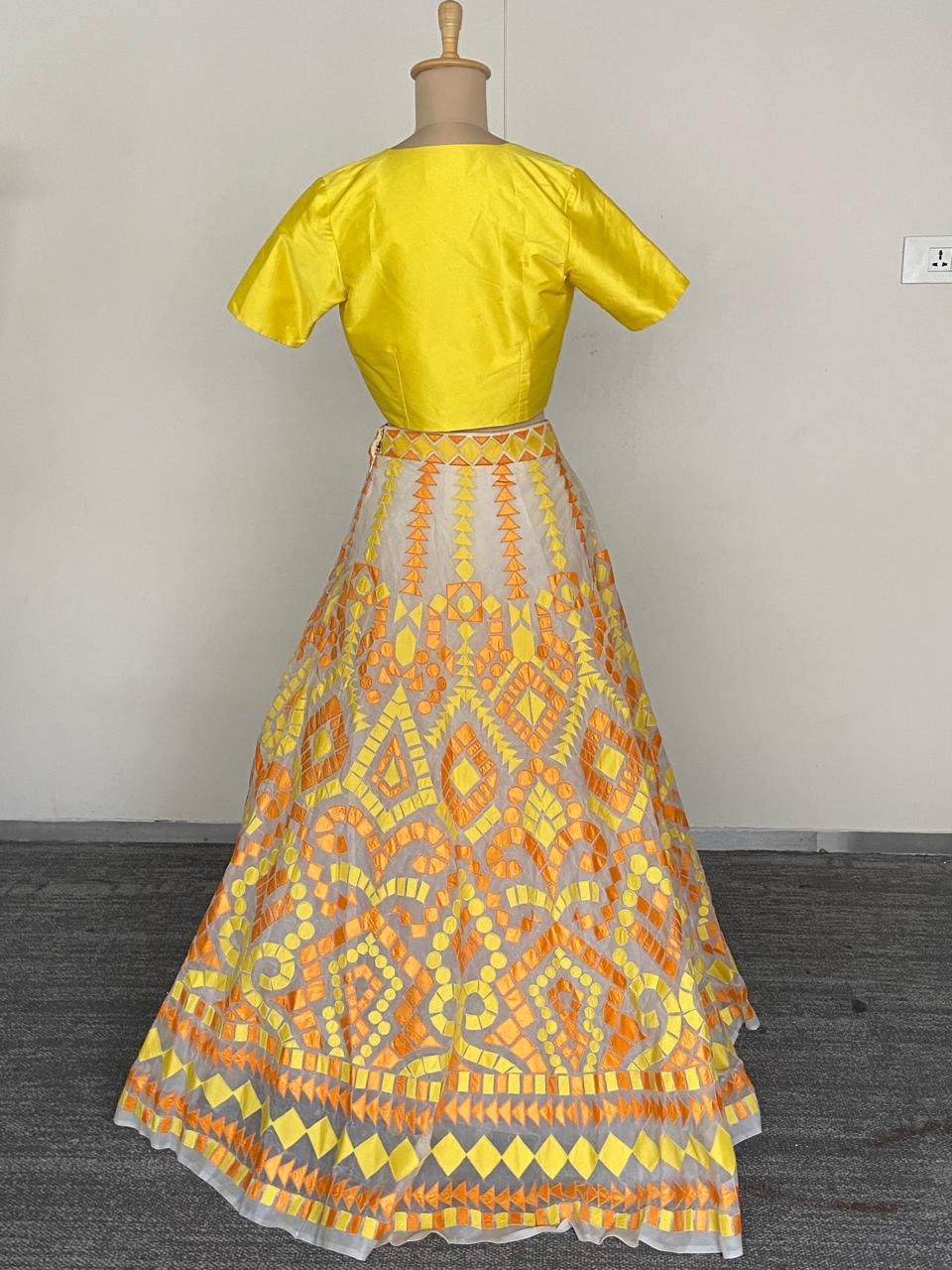 Abu Jani Sandeep Khosla Embroidered Lehenga Set