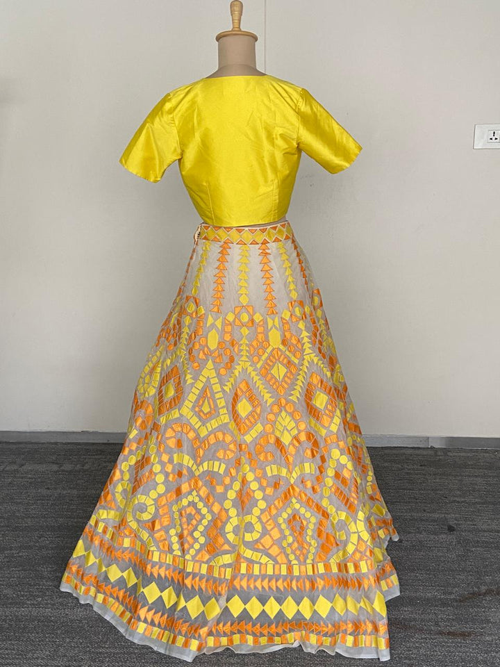 Abu Jani Sandeep Khosla Embroidered Lehenga Set