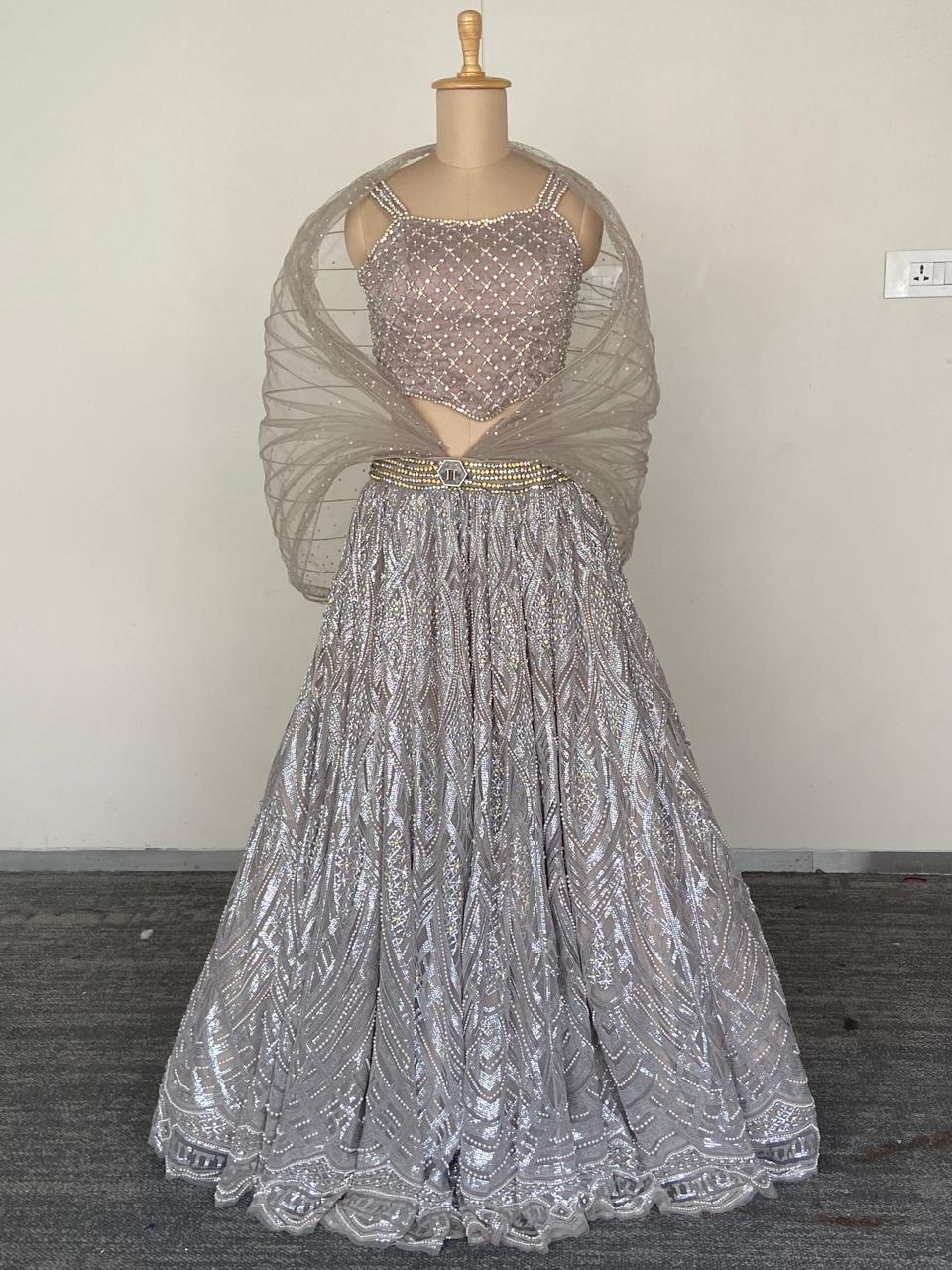 Tarun Tahiliani Embellished Lehenga Set