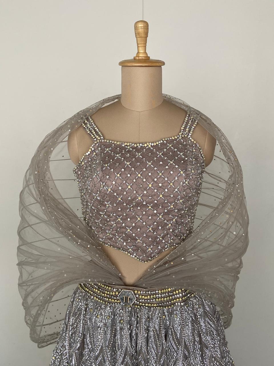 Tarun Tahiliani Embellished Lehenga Set