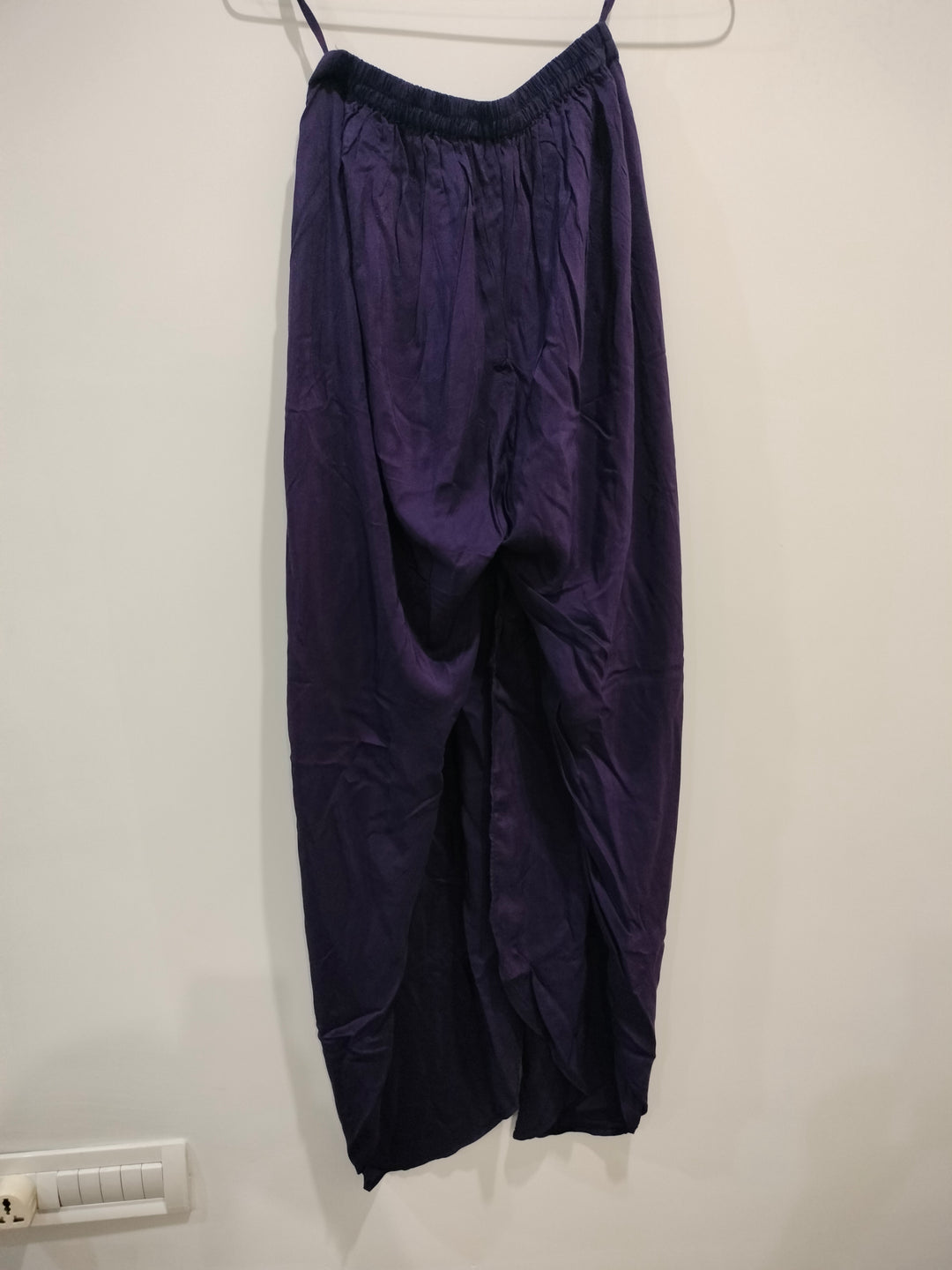 Jayanti Reddy Purple Peplum & Dhoti Set