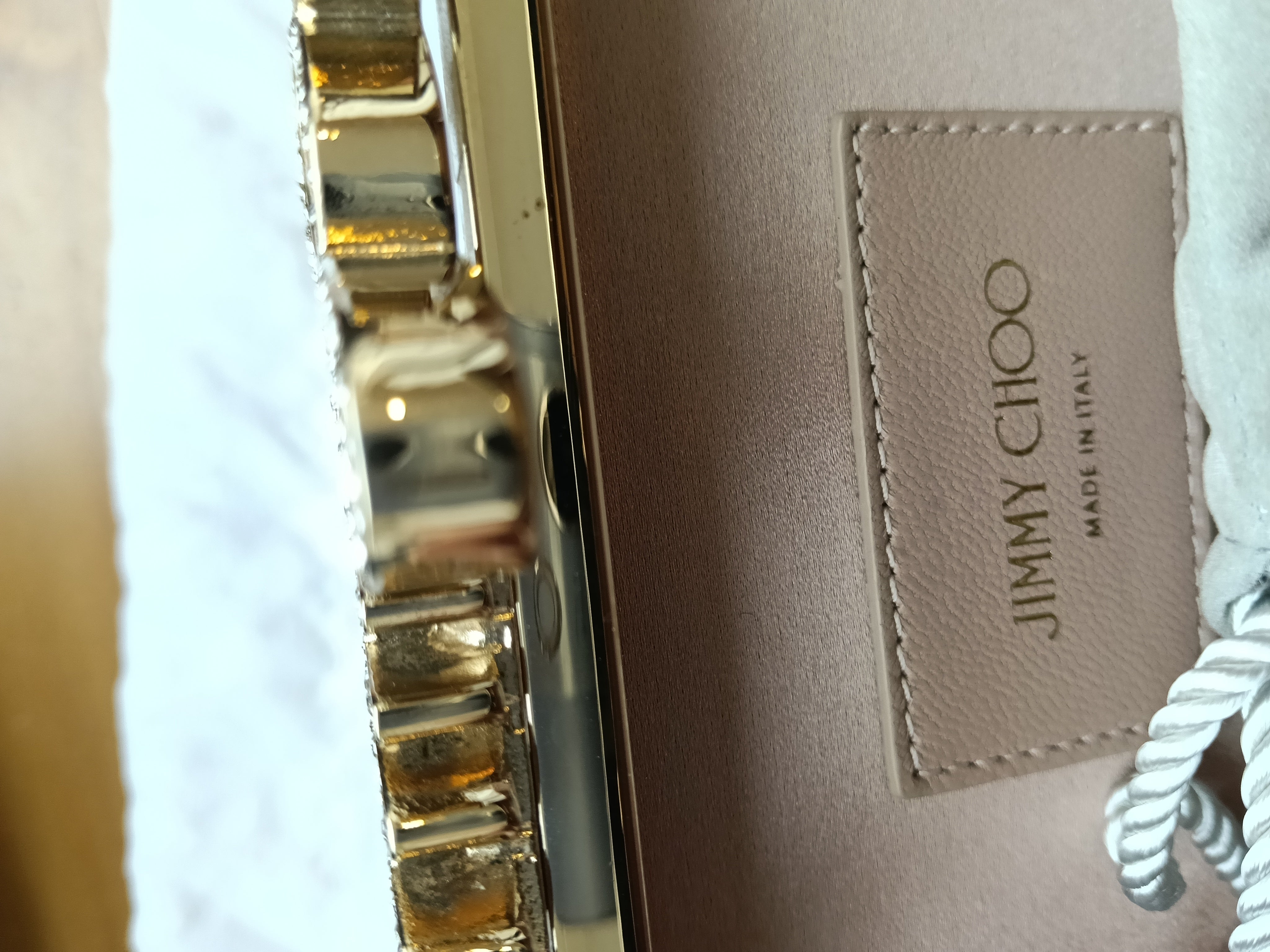 Jimmy Choo Celeste Crystal Clutch – Kuro