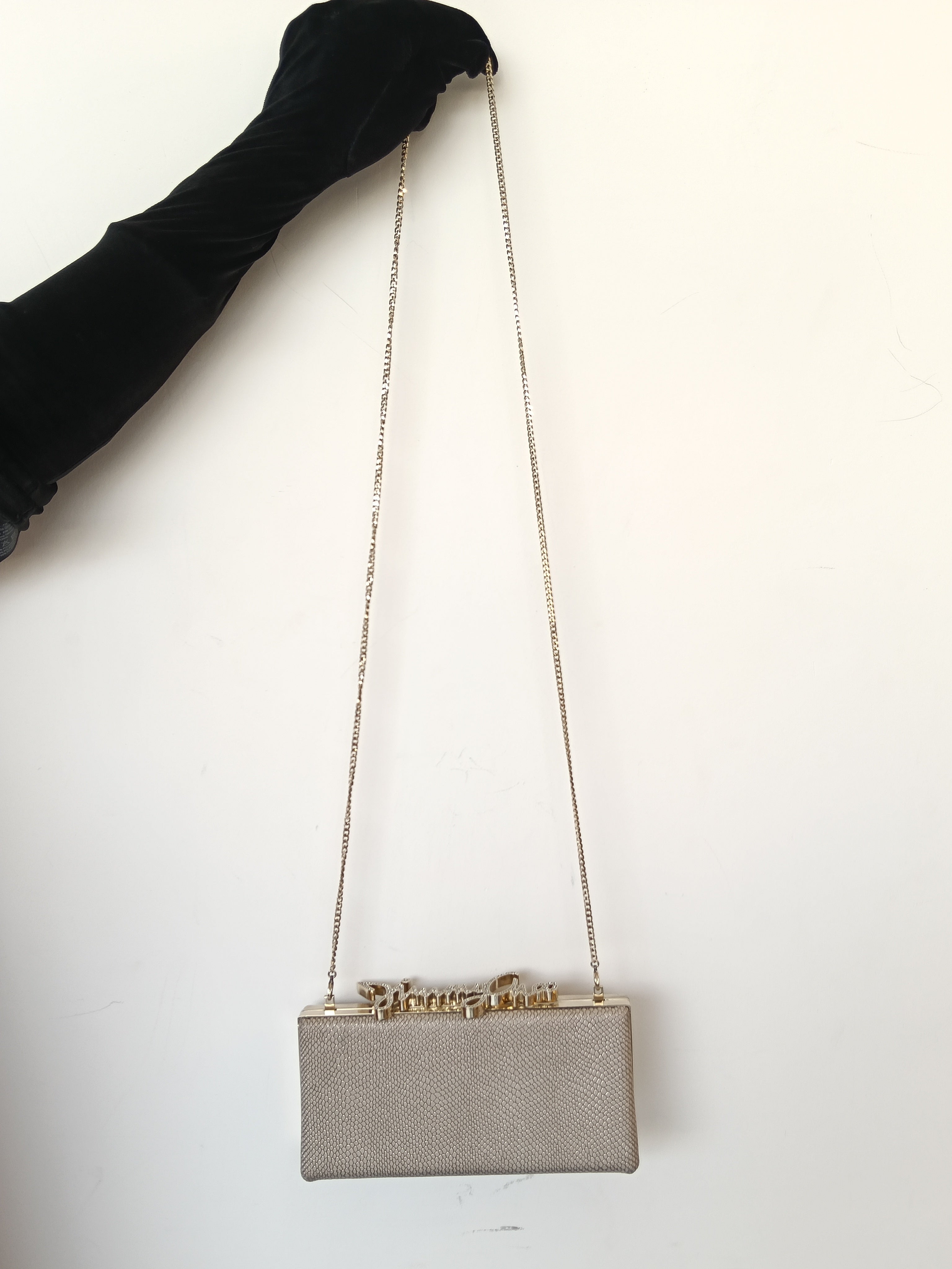 Jimmy Choo Celeste Crystal Clutch – Kuro