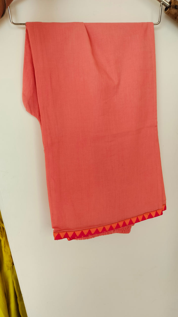 Nidhi Tholia Peach Kurta Set