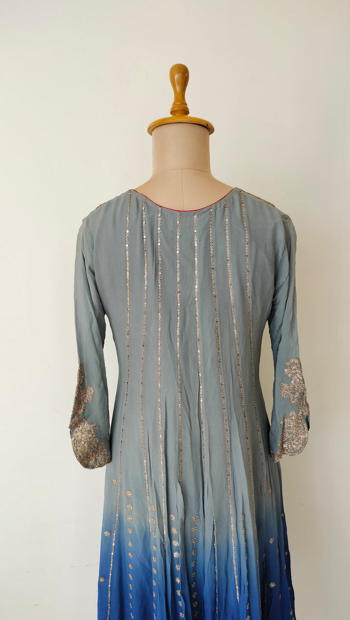 Nidhi Tholia Ombre Anarkali Set