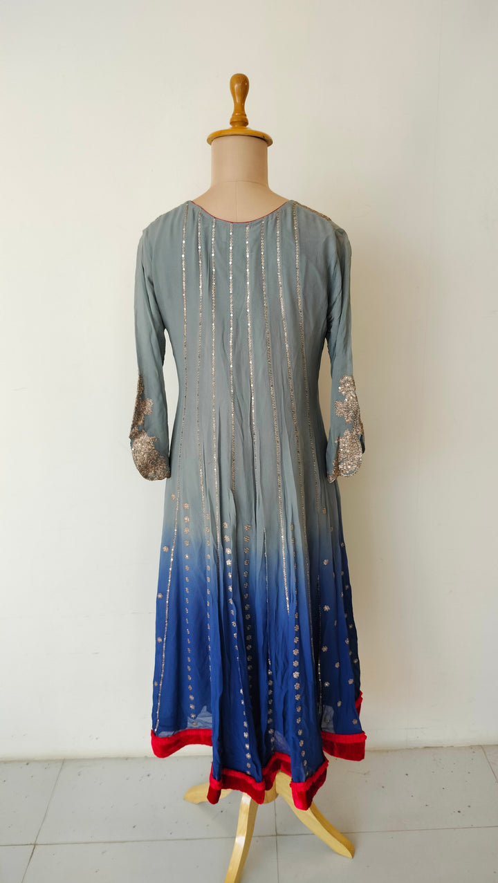 Nidhi Tholia Ombre Anarkali Set