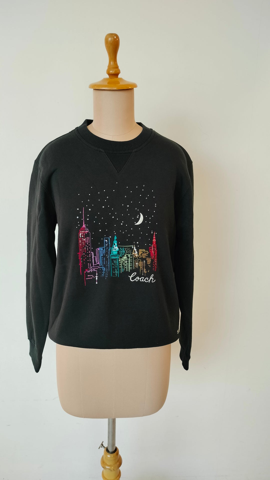 Coach New York Skyline Graphic Sweatshirt