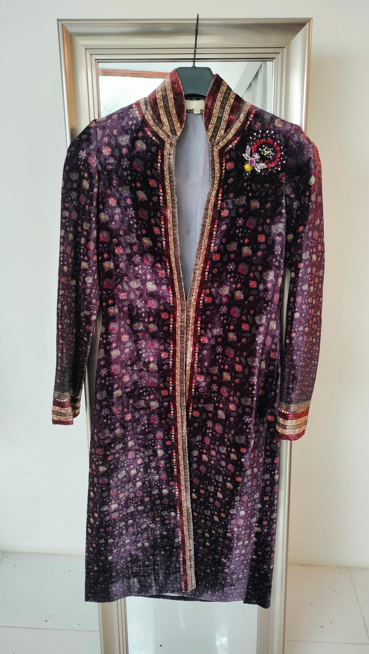 Tarun Tahiliani Velvet Jacket