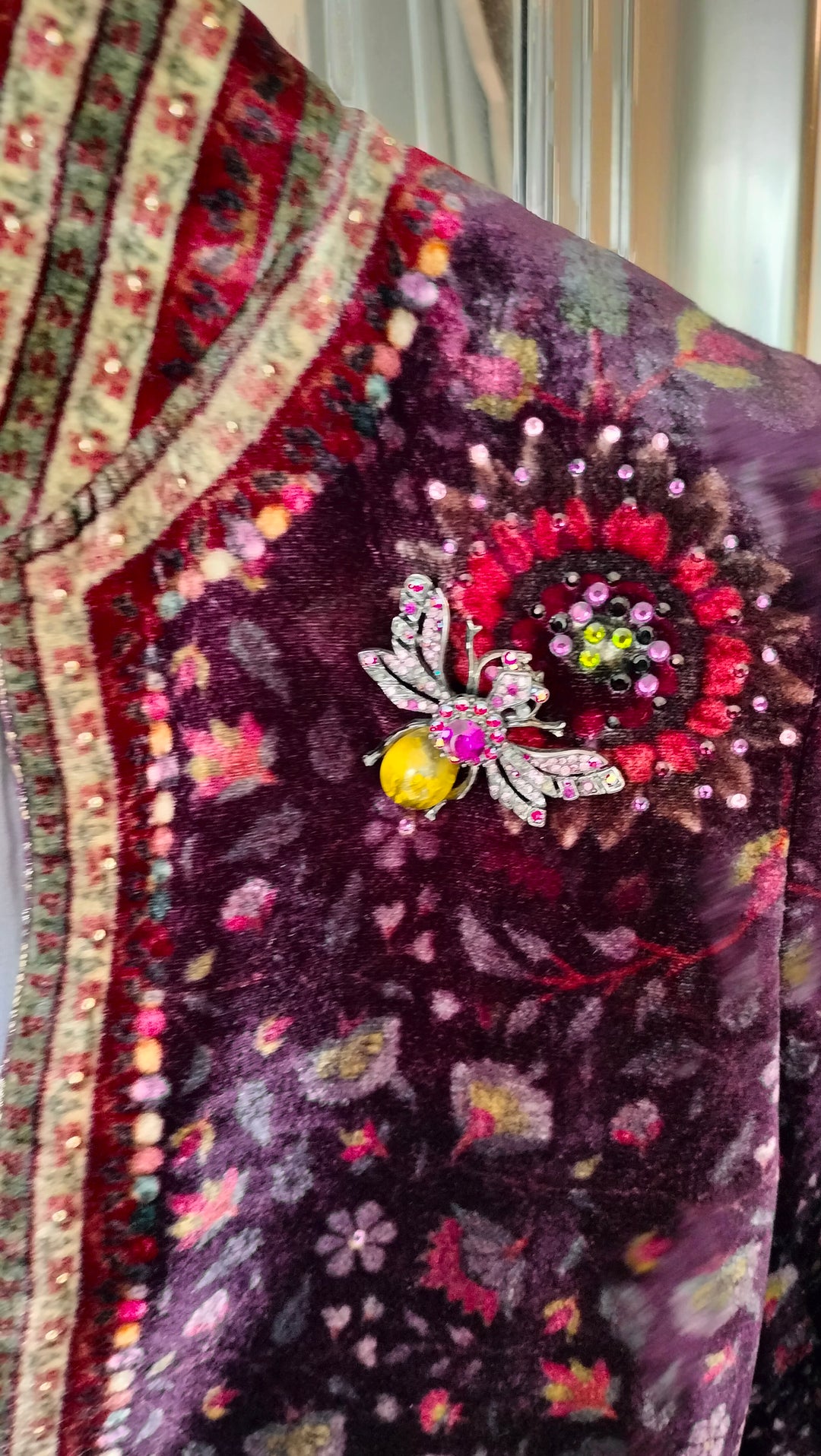 Tarun Tahiliani Velvet Jacket