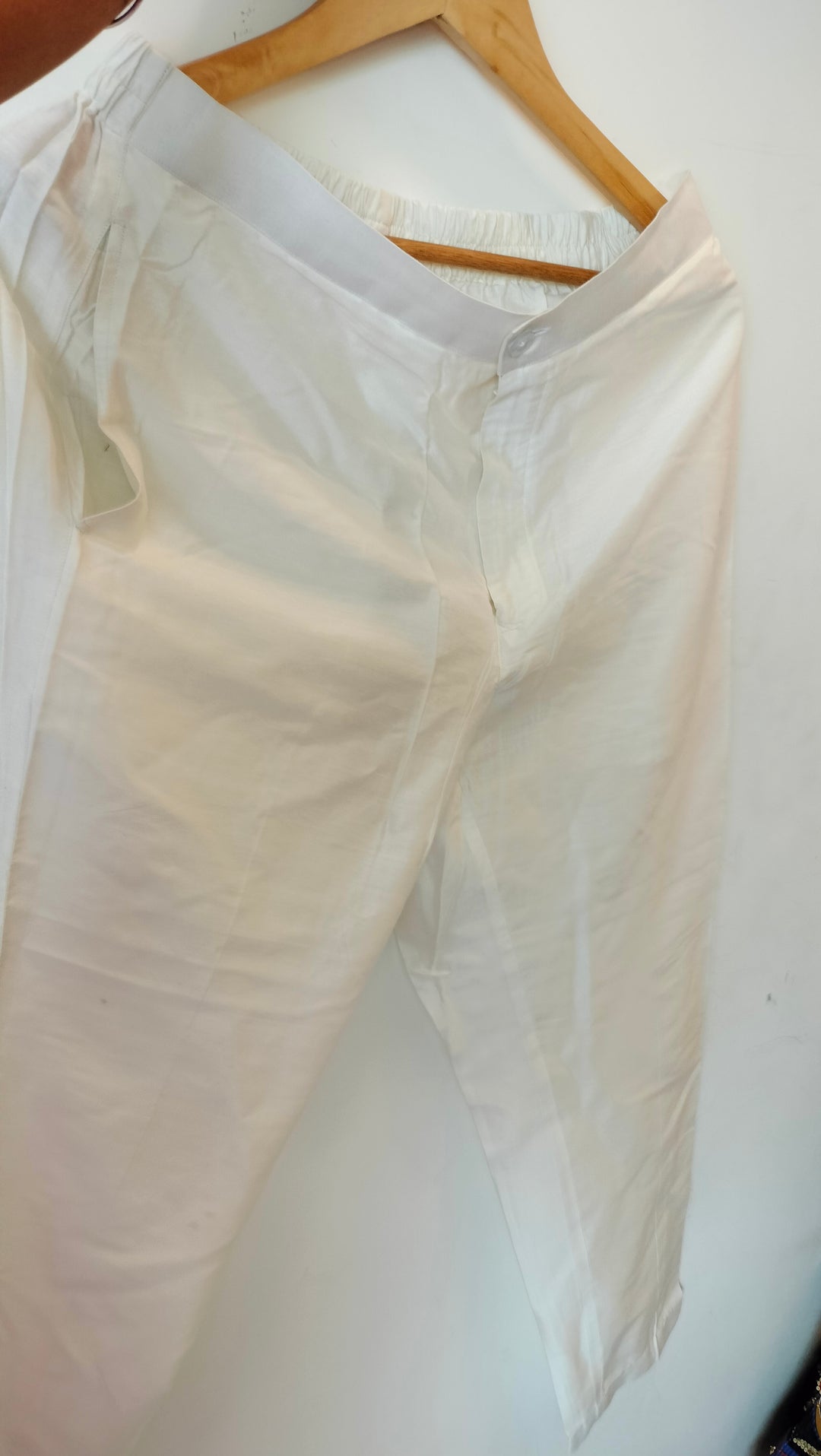 Shantanu & Nikhil Red Bundi Jacket with White Pants