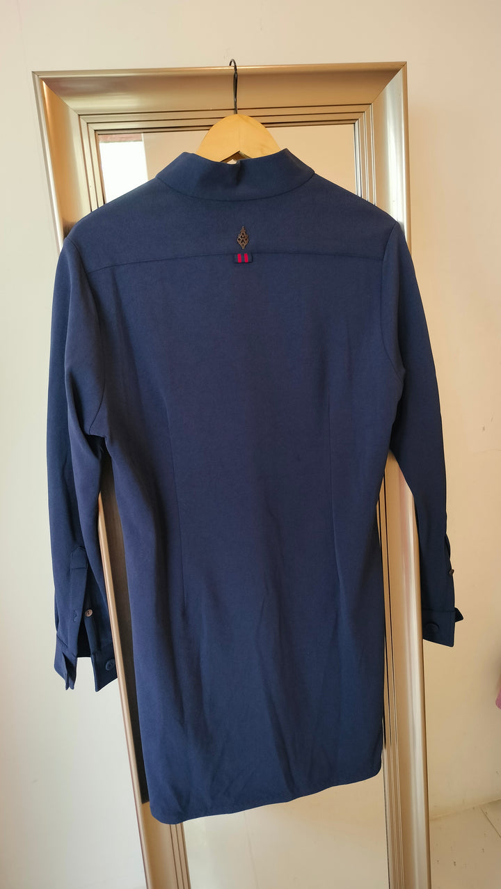 Shantanu & Nikhil Navy Kurta Set with