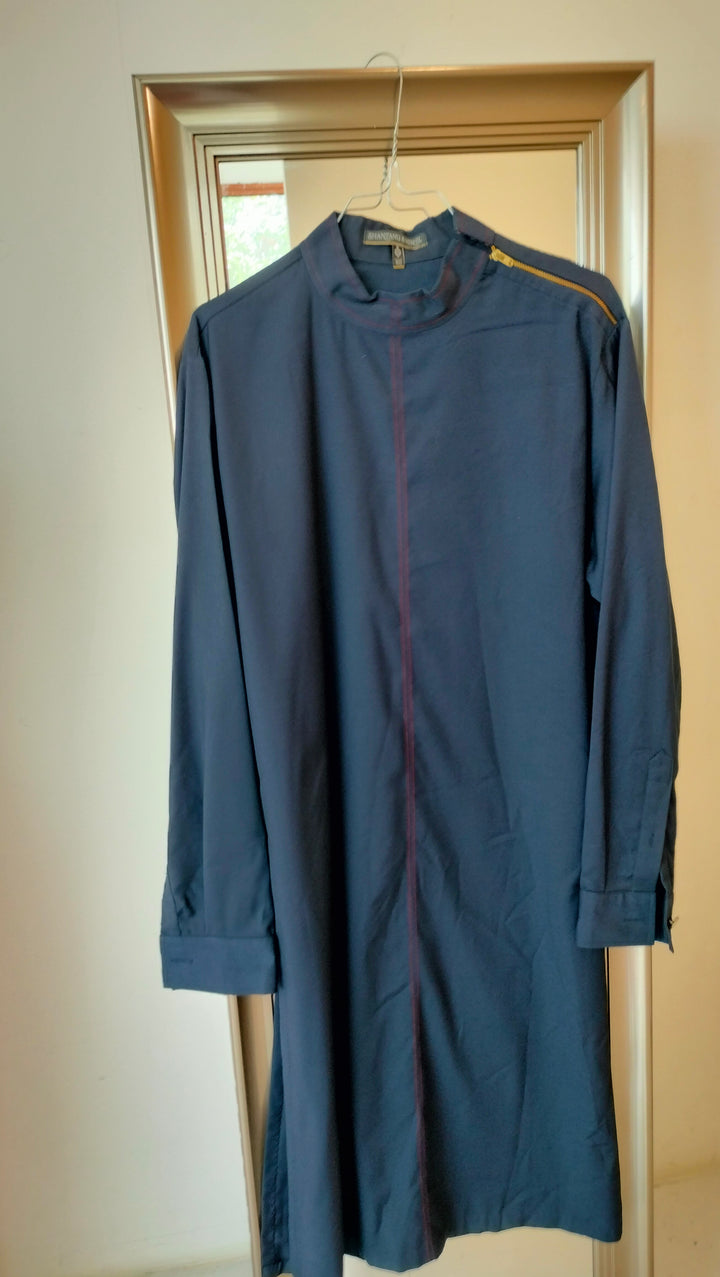 Shantanu & Nikhil Blue Kurta Set
