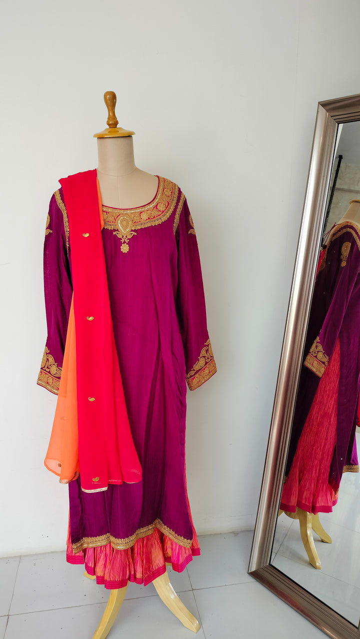 Nidhi Tholia Embroidered Anarkali Suit Set