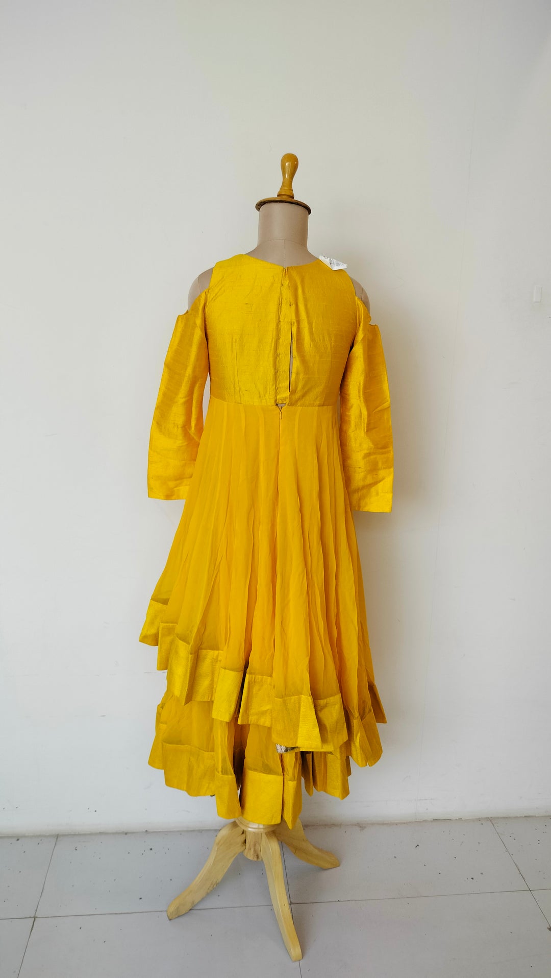Arpita Mehta Yellow Anarkali Set