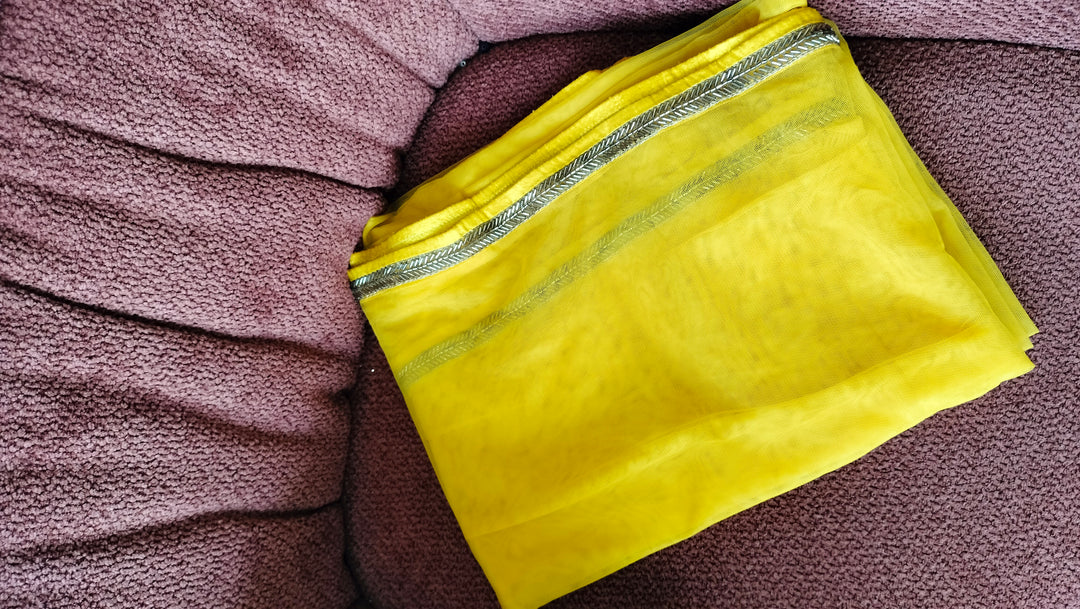 Arpita Mehta Yellow Anarkali Set