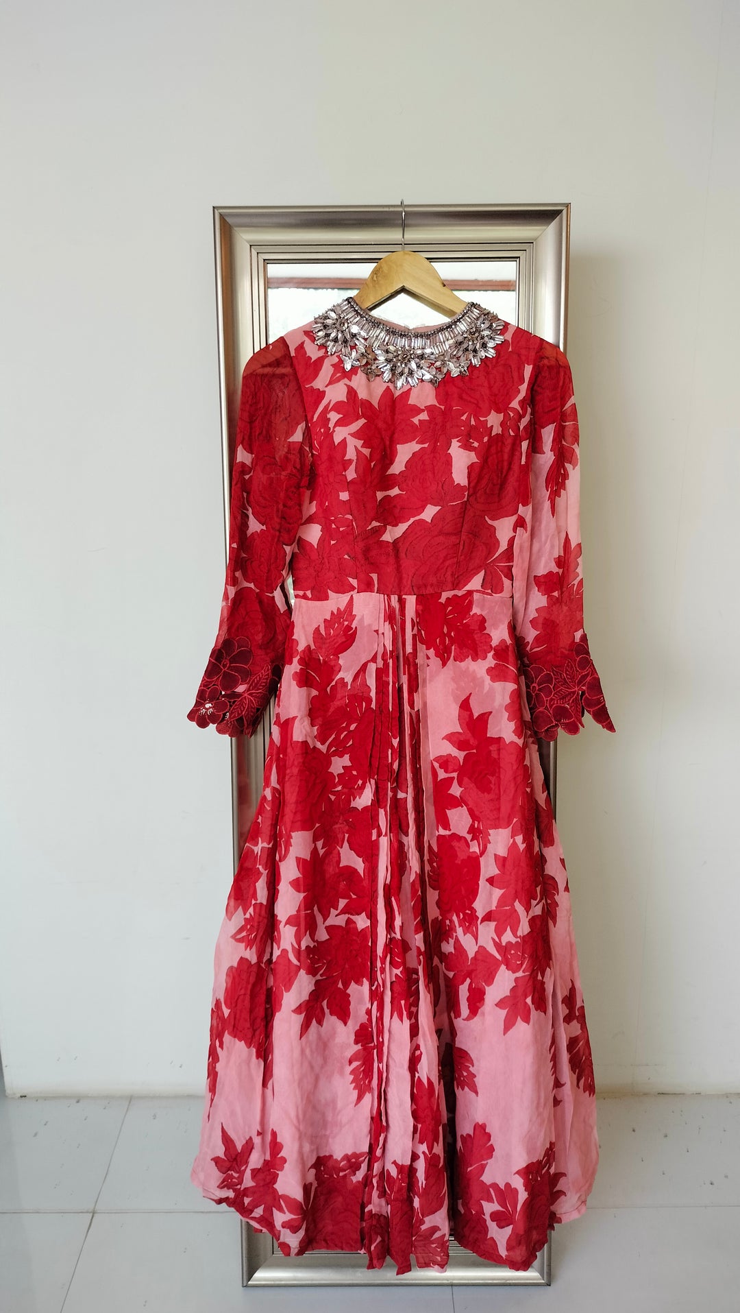 Manish Malhotra Floral Anarkali Set