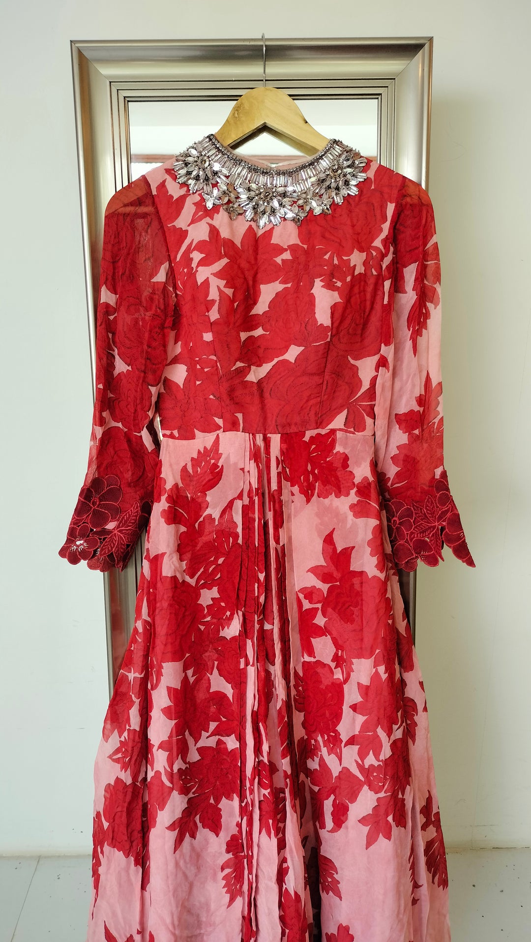 Manish Malhotra Floral Anarkali Set