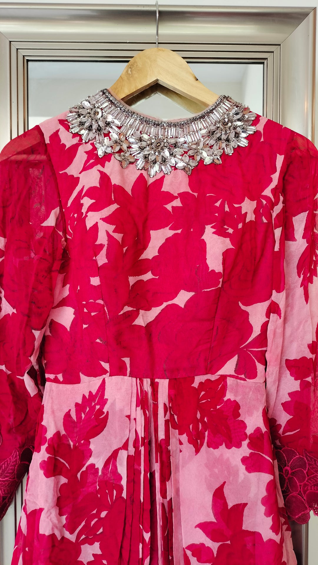 Manish Malhotra Floral Anarkali Set