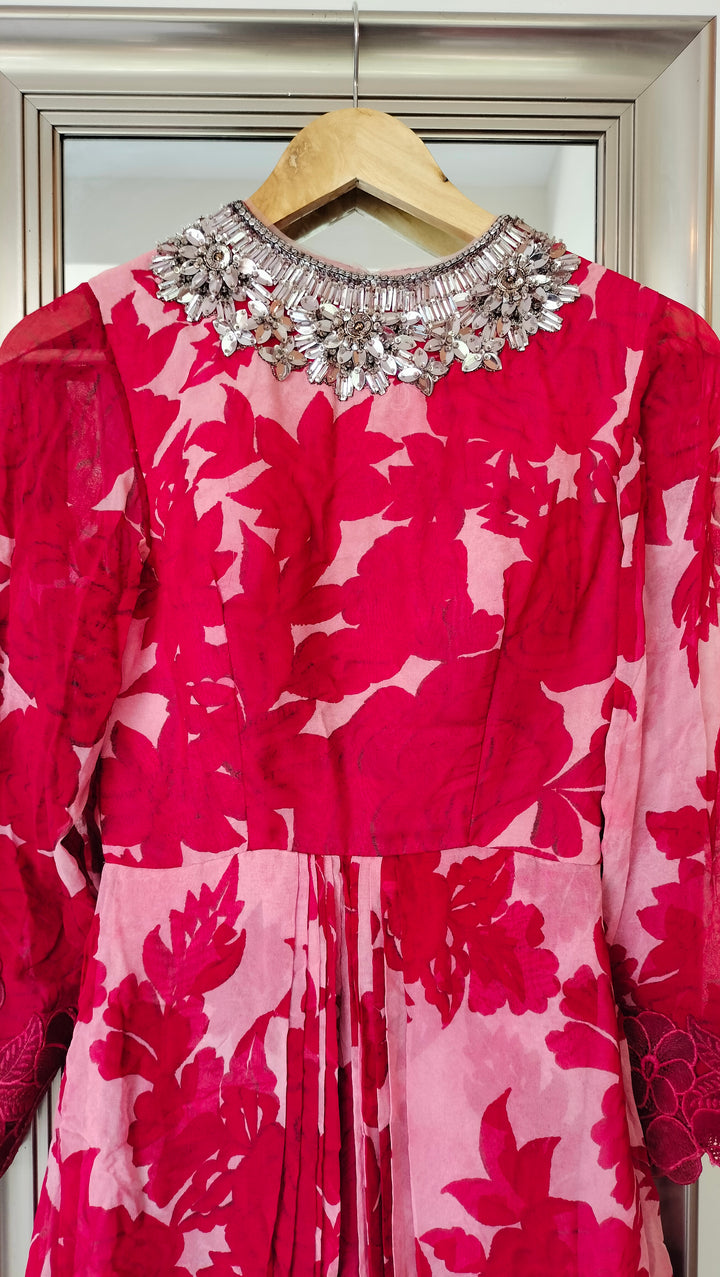 Manish Malhotra Floral Anarkali Set