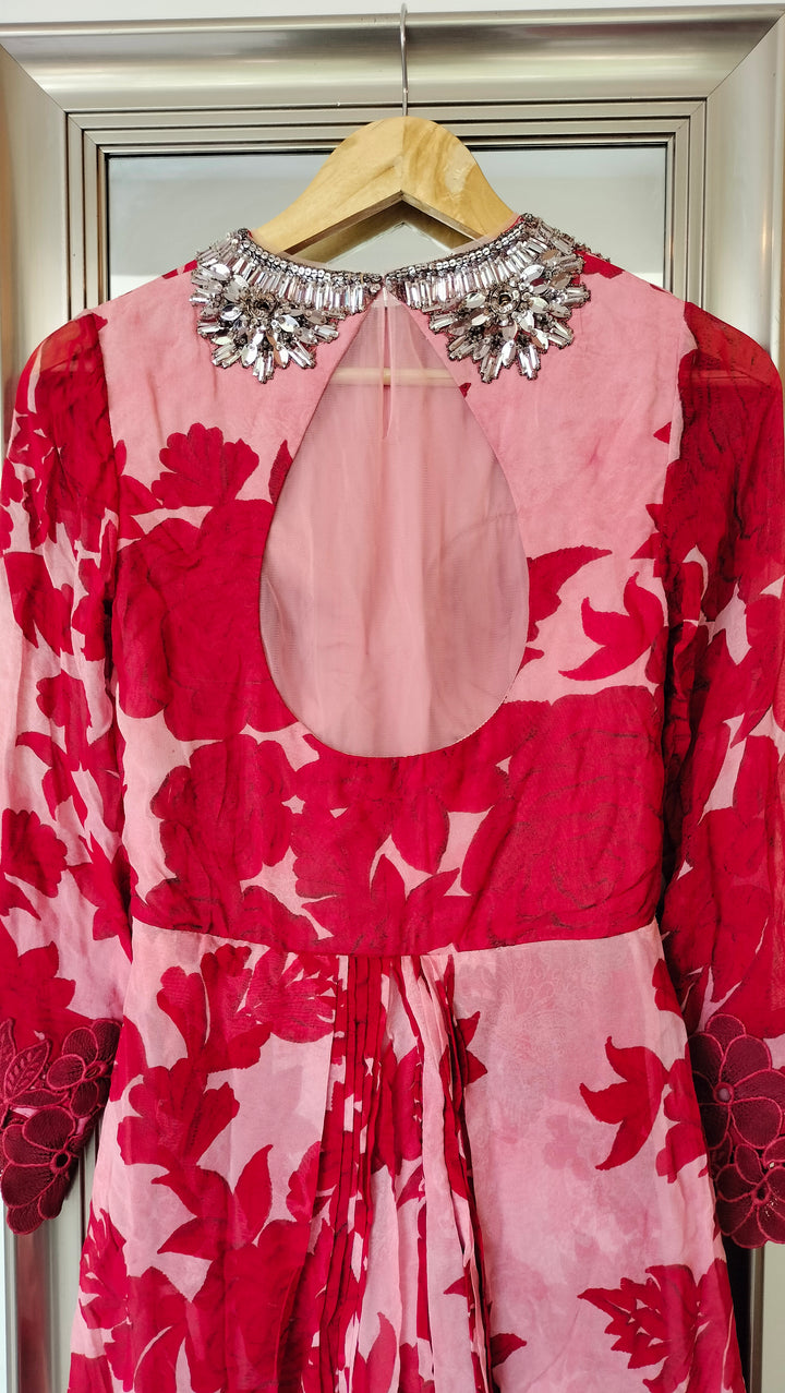 Manish Malhotra Floral Anarkali Set