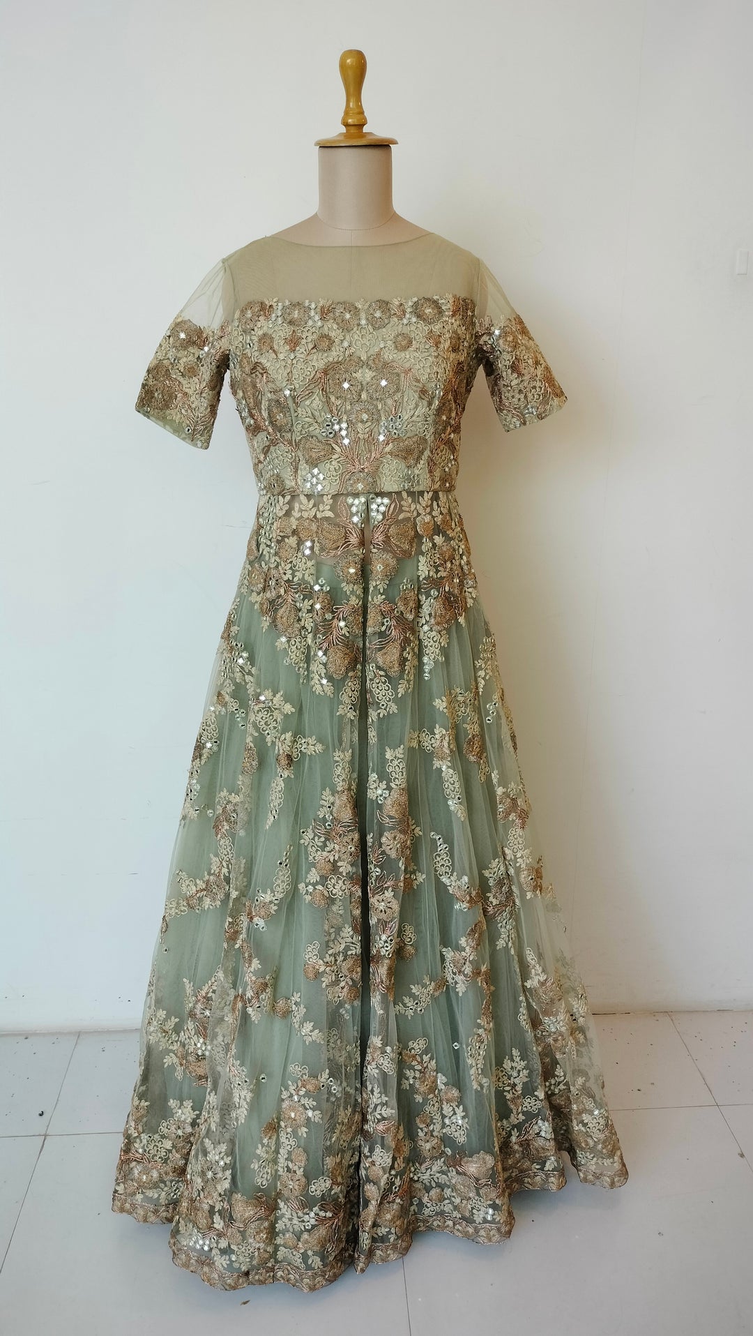 Aneesh Agarwaal Embellished Anarkali