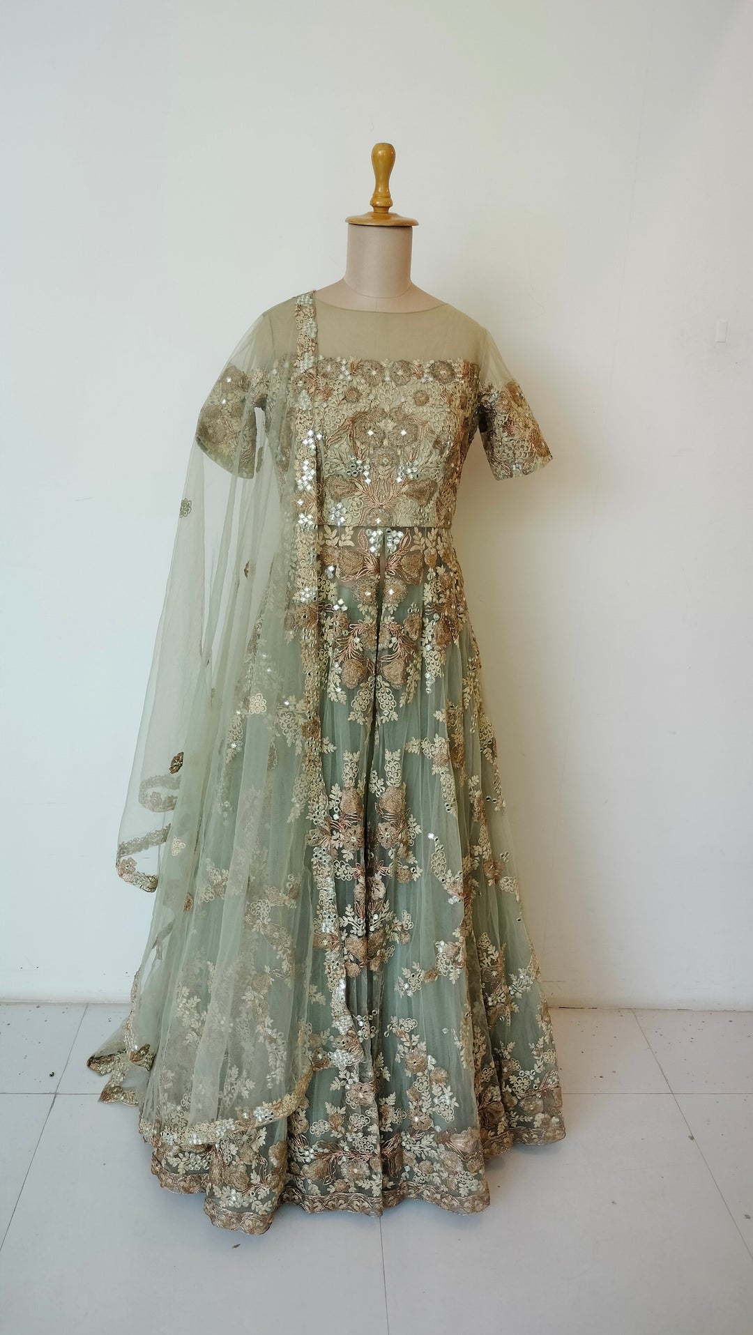 Aneesh Agarwaal Embellished Anarkali