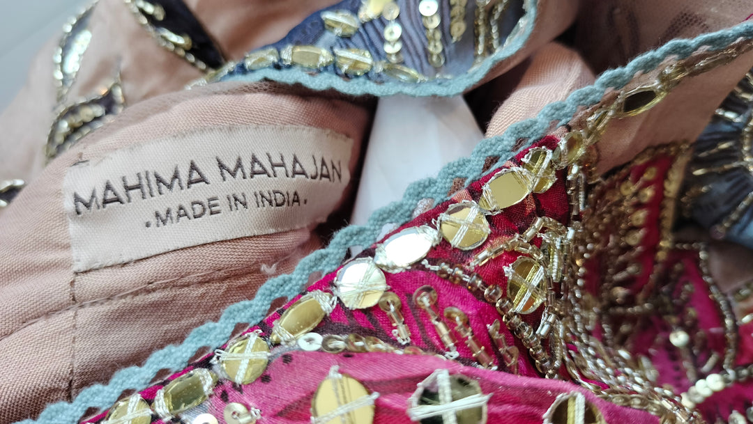 Mahima Mahajan Floral Embellished Anarkali Set