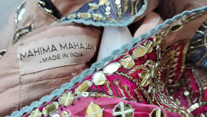 Mahima Mahajan Floral Embellished Anarkali Set