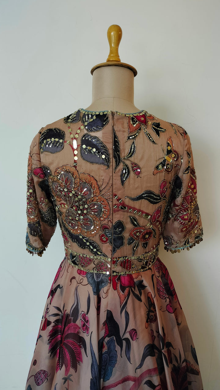 Mahima Mahajan Floral Embellished Anarkali Set
