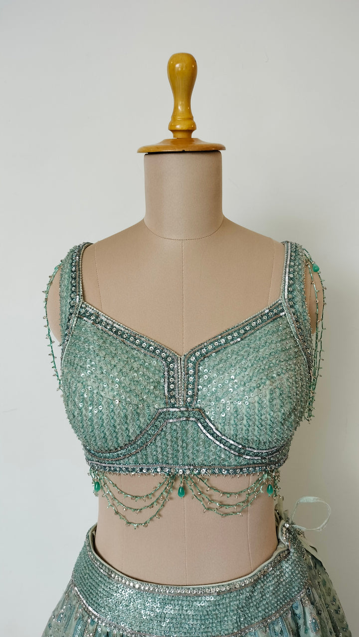 Tarun Tahiliani Embroidered Lehenga Set