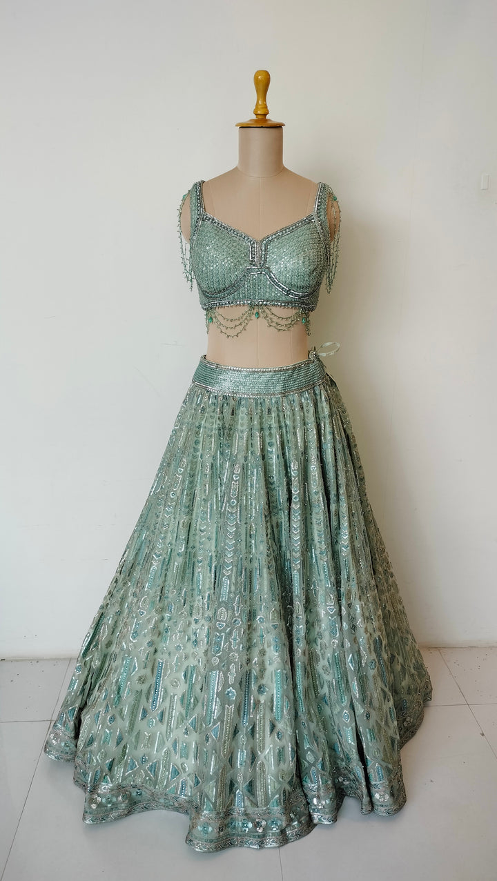 Tarun Tahiliani Embroidered Lehenga Set