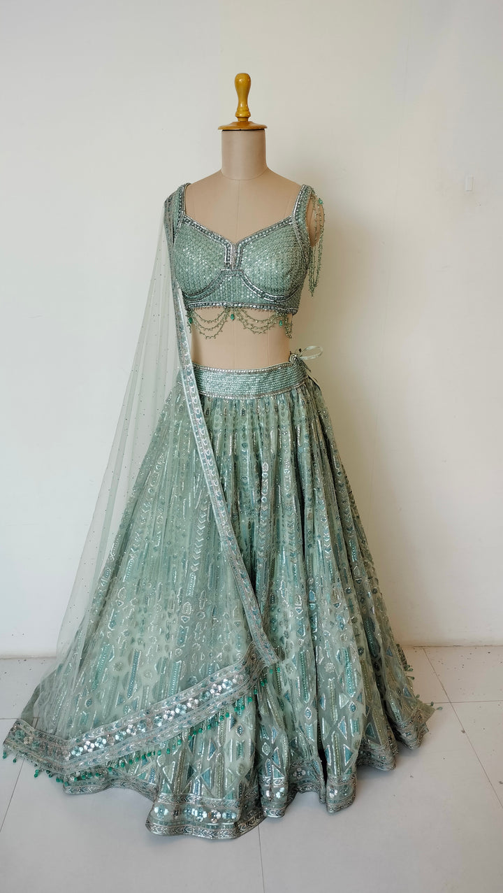 Tarun Tahiliani Embroidered Lehenga Set