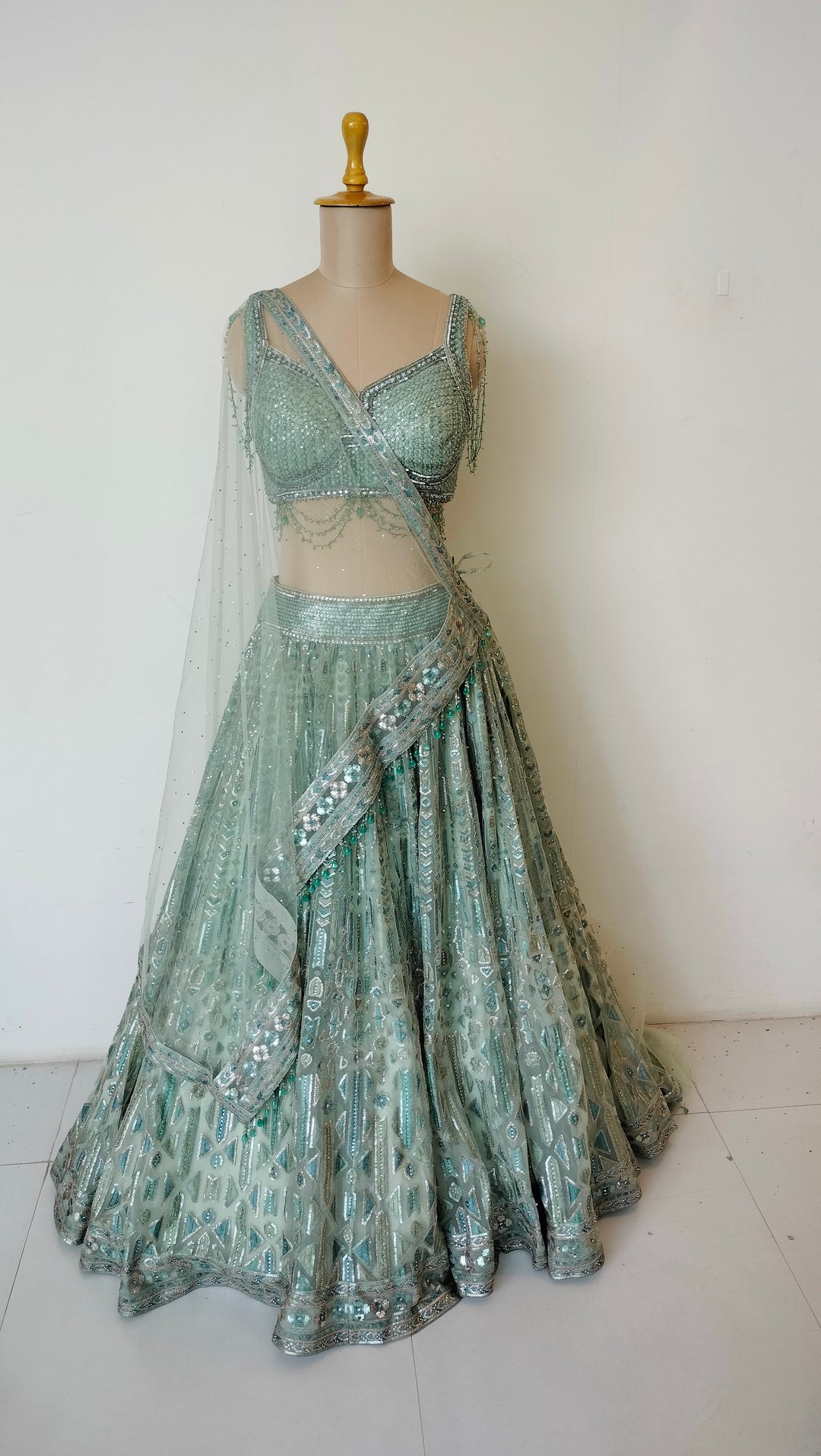Tarun Tahiliani Embroidered Lehenga Set