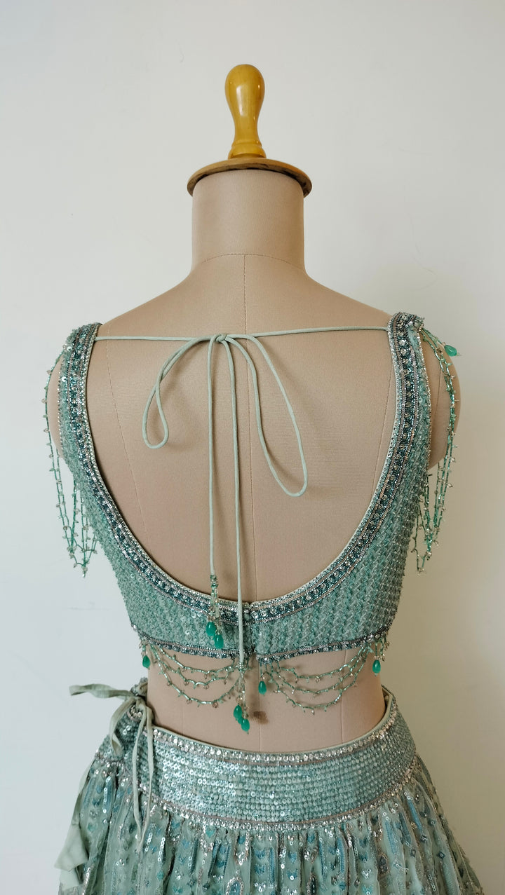 Tarun Tahiliani Embroidered Lehenga Set