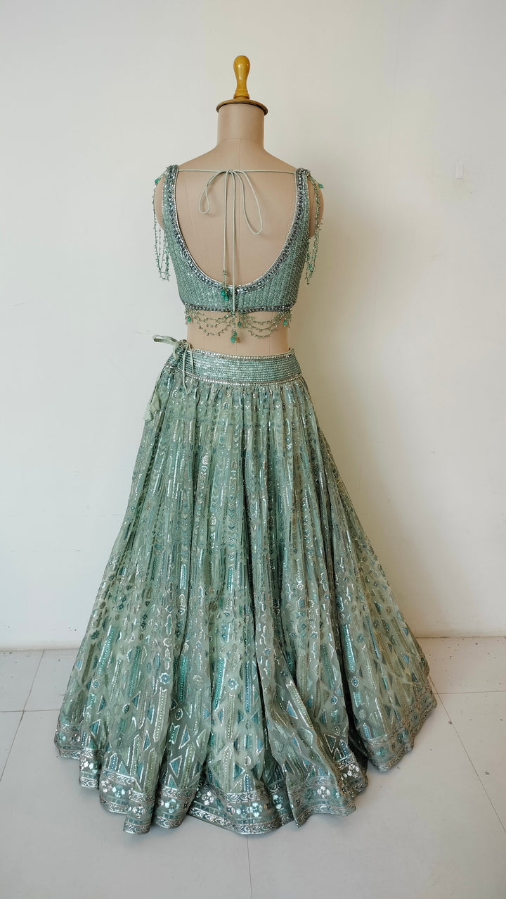 Tarun Tahiliani Embroidered Lehenga Set