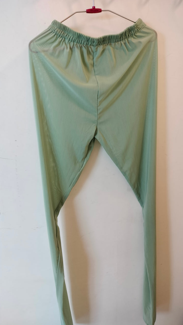 Ridhi Mehra Seafoam Green Floral Gown