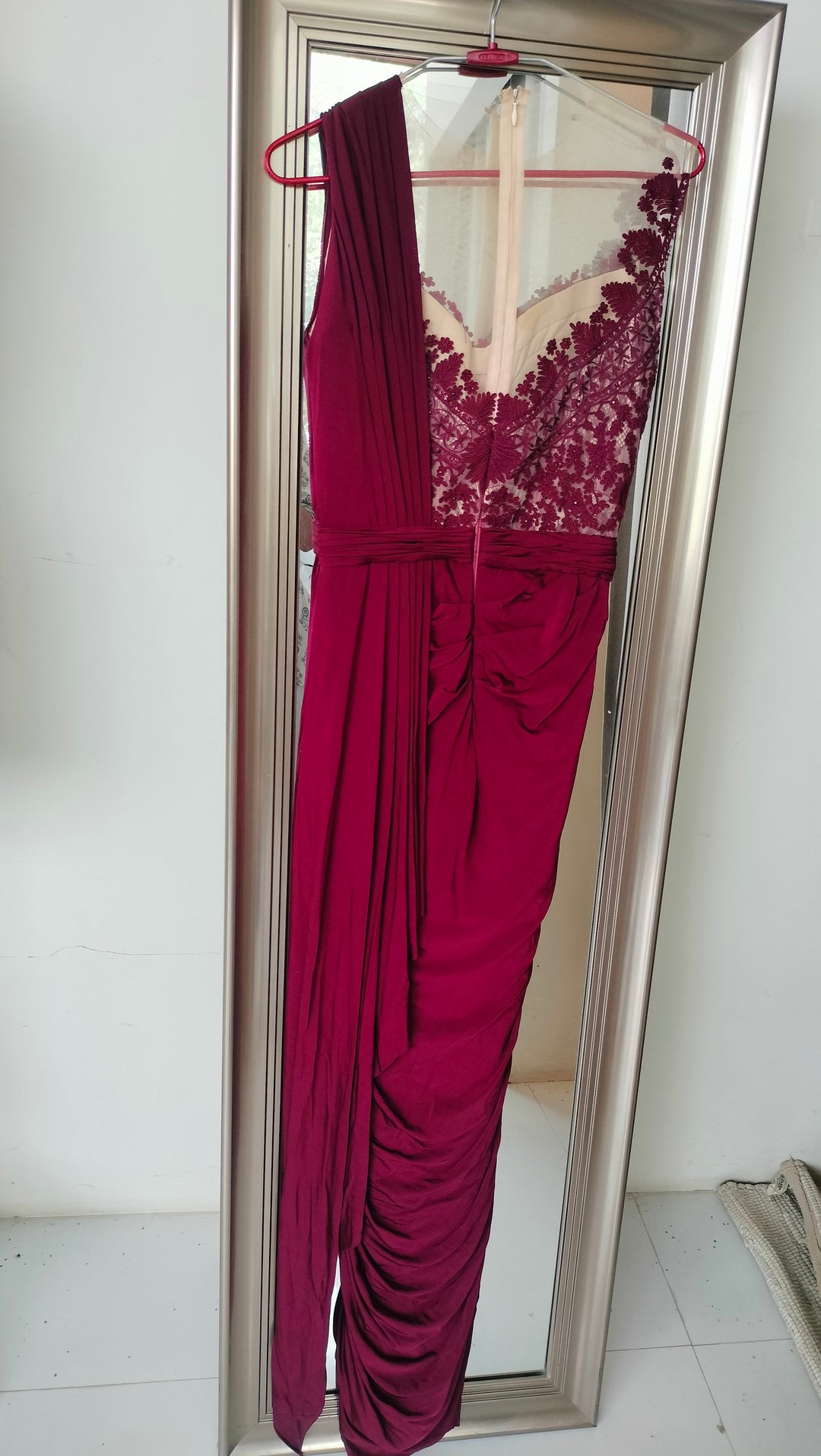 Shantanu & Nikhil  Draped Saree Gown