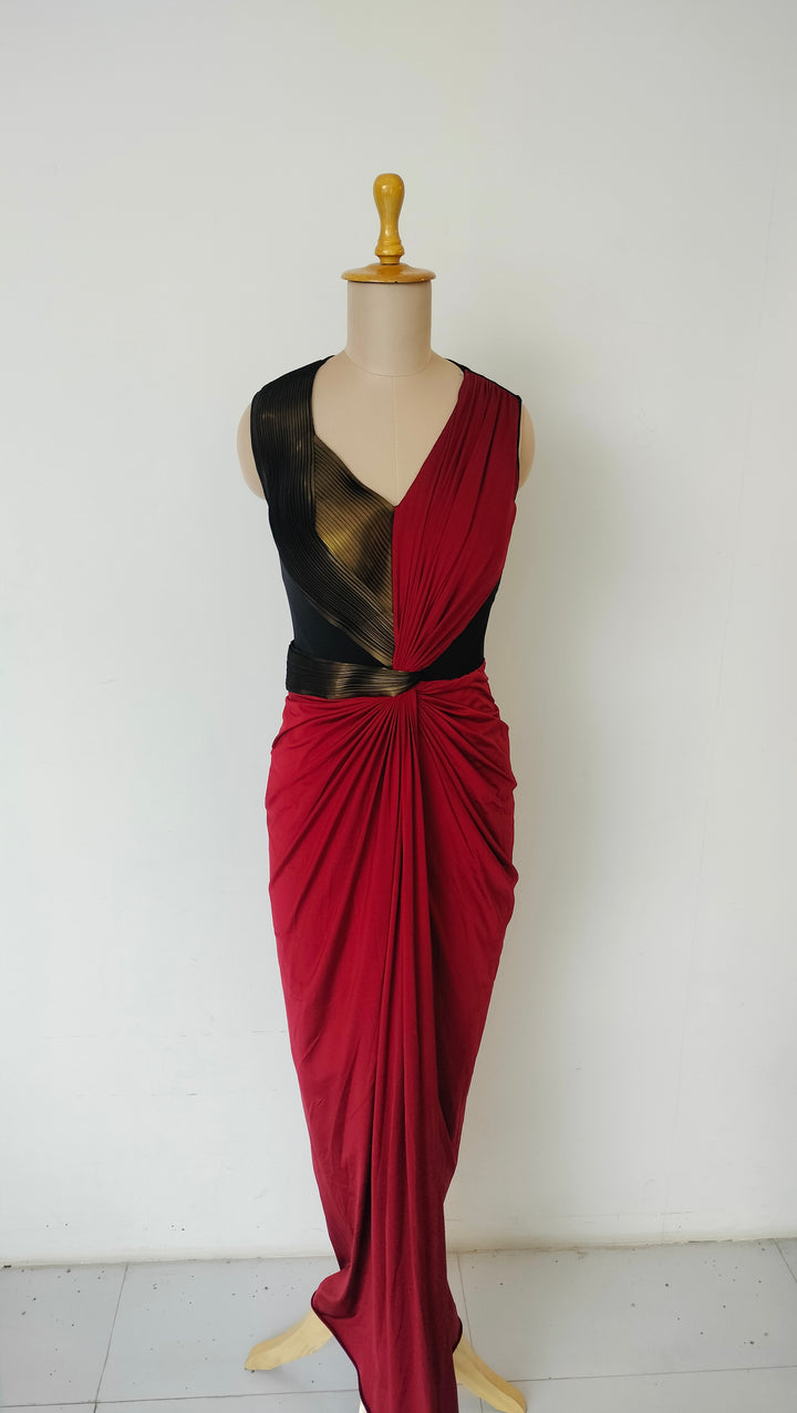 Amit Aggarwal Draped Gown