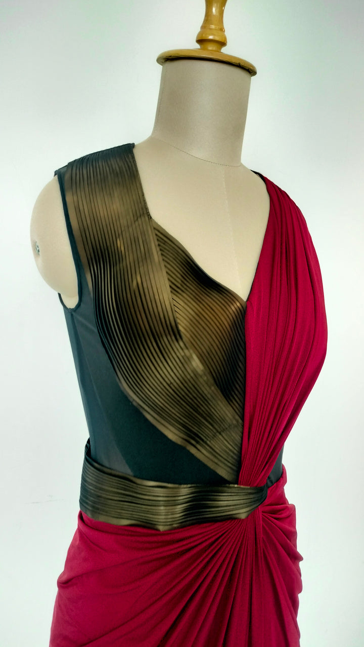 Amit Aggarwal Draped Gown