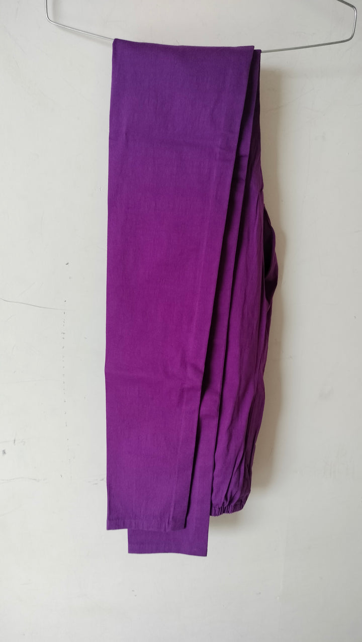 JJ Valaya Purple Embroidered Anarkali Set