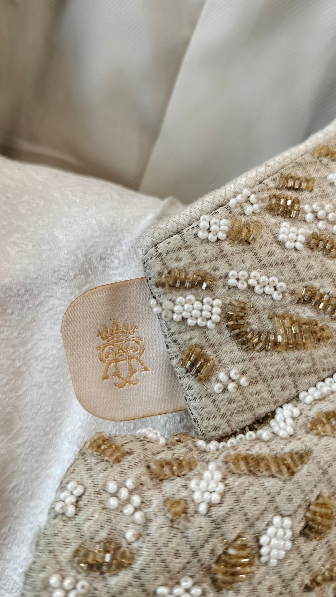 Raghvendra Rathore Beige Sherwani
