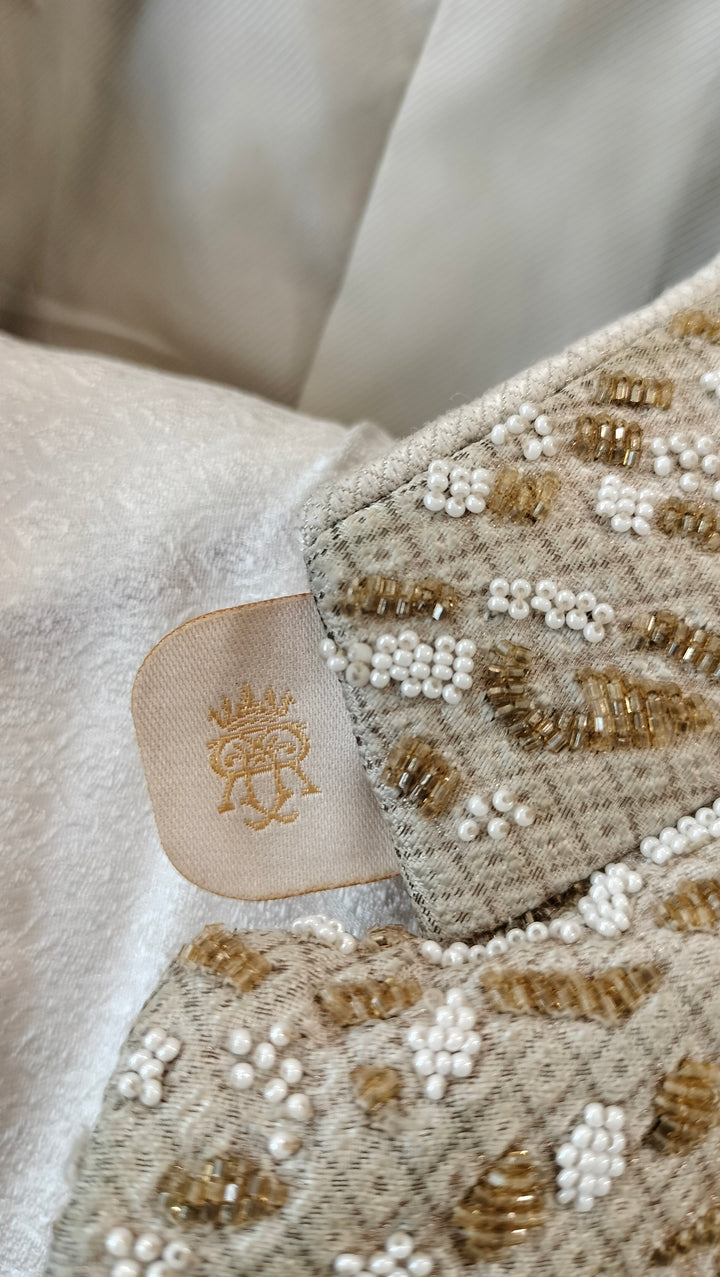 Raghvendra Rathore Beige Sherwani