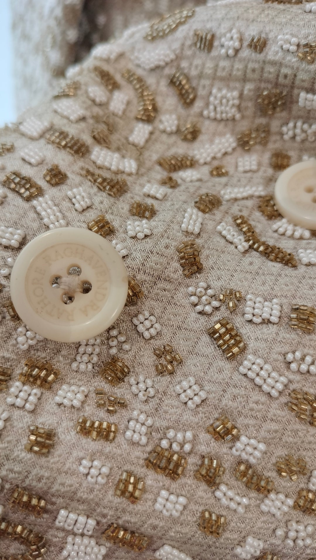 Raghvendra Rathore Beige Sherwani