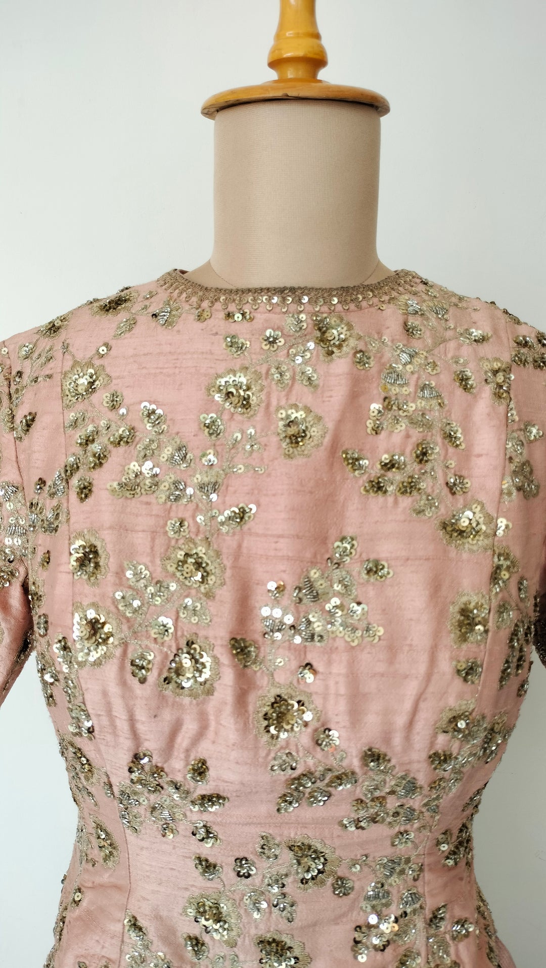 Sabyasachi Blush Pink Embroidered Lehenga Set