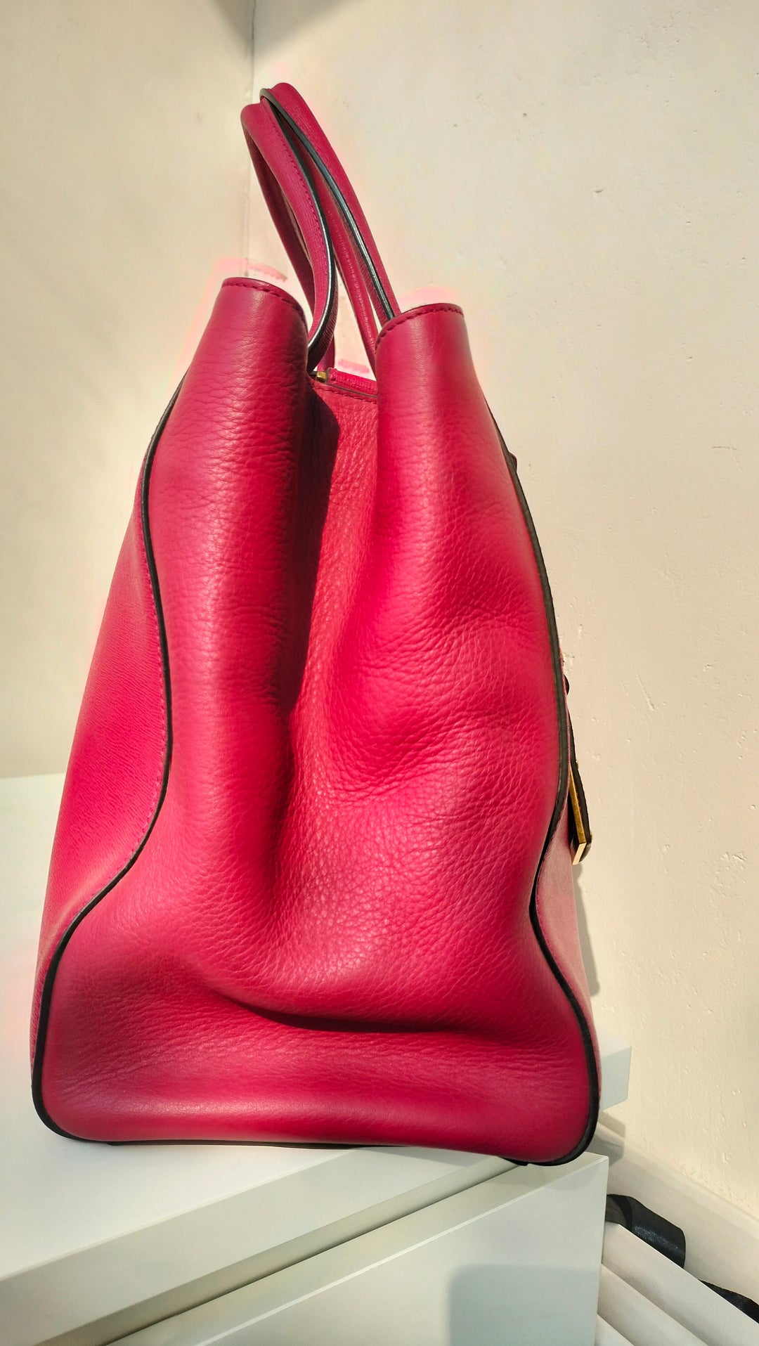 Fendi Pink Leather Large 3Jours Tote